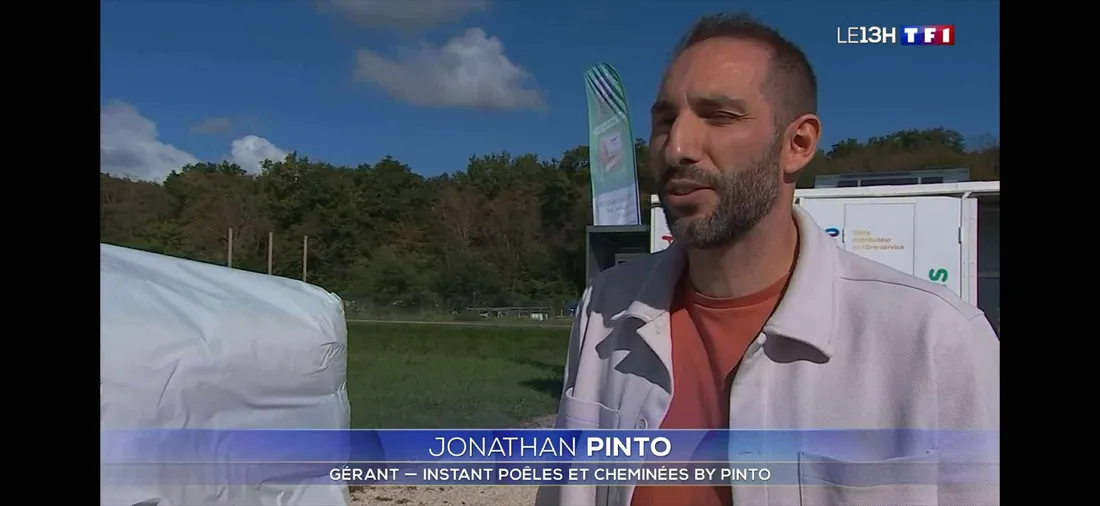 Jonathan Pinto au journal de 13h de TF1